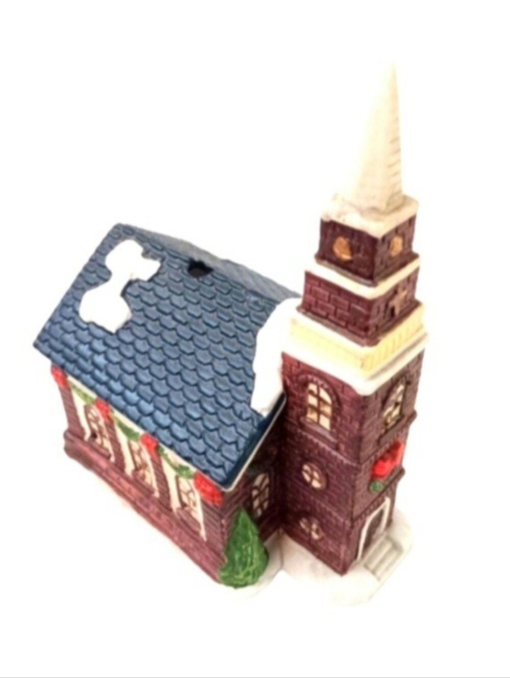 Vintage Ceramic Christmas Village Church | EUC